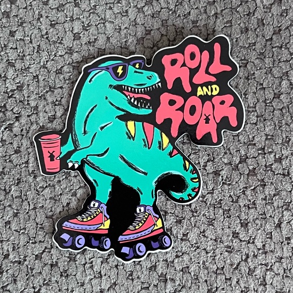 NEW Dutch Bros Roll and Roar 2024 Stickers! Set of 2! - Picture 2 of 3